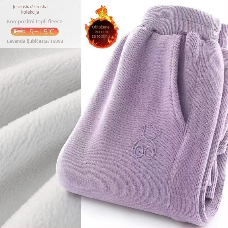 Dječje zimske hlače — Leisure osnovni stil; EVA tkanina; podstava zeca dlaka 91–95%; Za novorođenčad