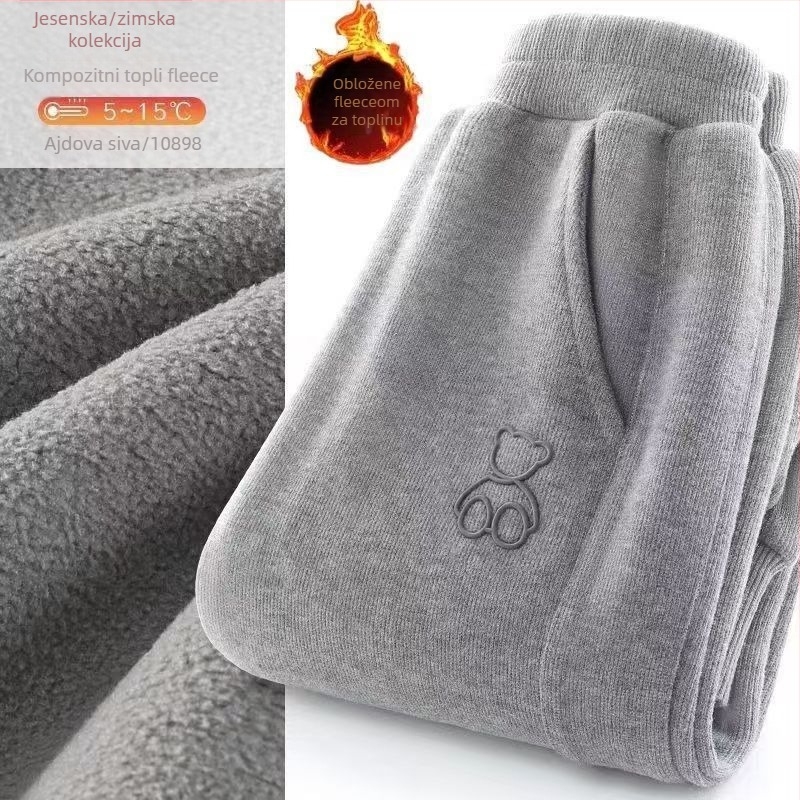 Dječje zimske hlače — Leisure osnovni stil; EVA tkanina; podstava zeca dlaka 91–95%; Za novorođenčad