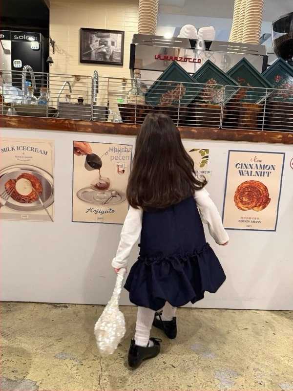 Dječja pamučna haljina s trakama, princeza stil, jednobojni uzorak, podstava od pamuka, jesen 2025