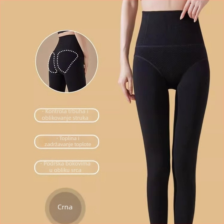 Visoko dugačke čarape s fleeceom od viskoze za žene, jesensko-zimski stil, japanski stil, 18–40 godina