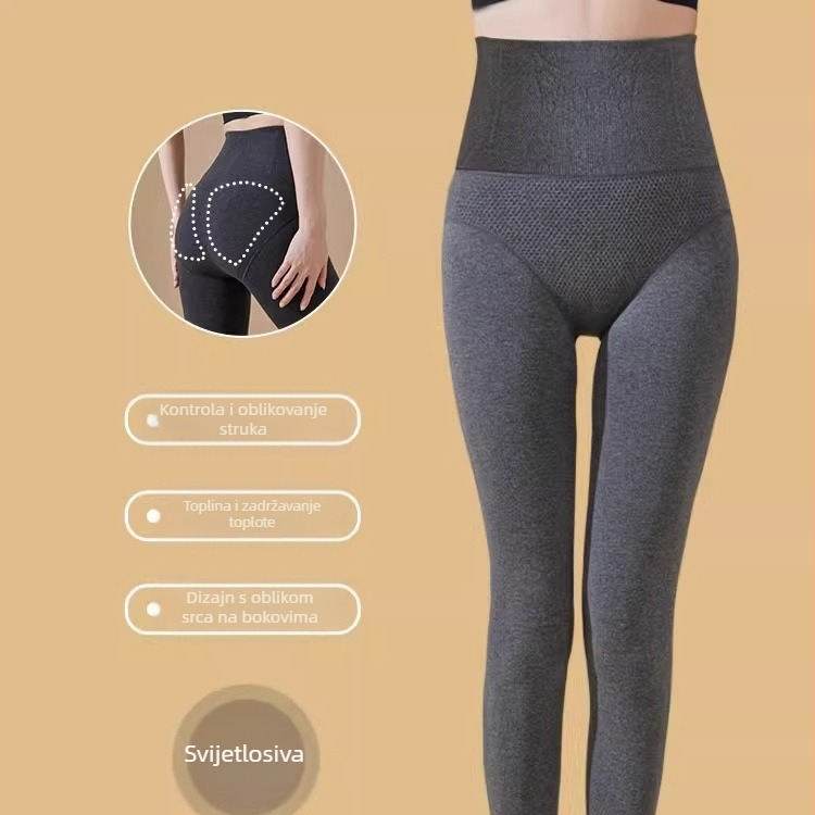 Visoko dugačke čarape s fleeceom od viskoze za žene, jesensko-zimski stil, japanski stil, 18–40 godina