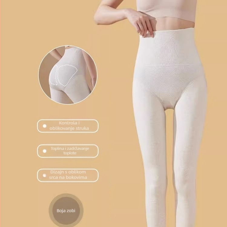 Visoko dugačke čarape s fleeceom od viskoze za žene, jesensko-zimski stil, japanski stil, 18–40 godina