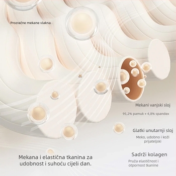 Ženske pamukaste skraćene termo legice - visok struk, kontrola trbuha, podizanje stražnjice, prozračnost i toplina