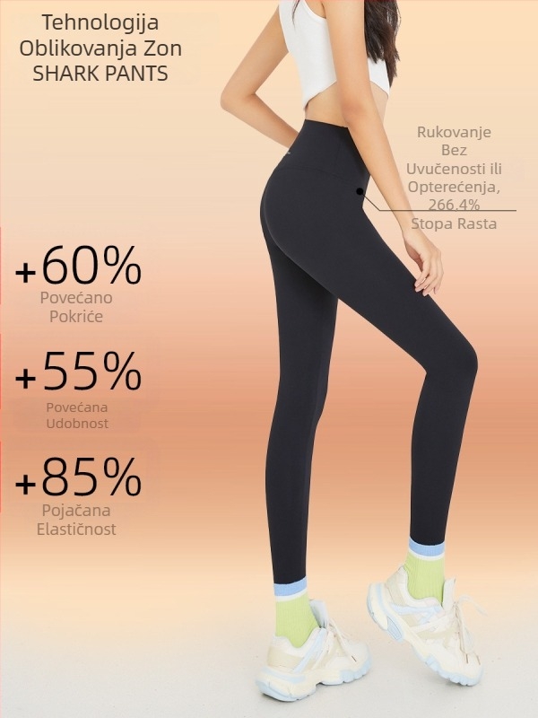 Legice u stilu ajkule s fleece podstavom, najlon-spandeks smjesa, duljina 9/10, Barbie uzorak, podizanje stražnjice