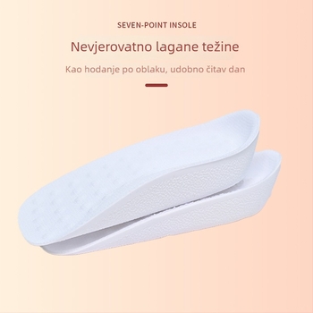 Ulošci za povećanje visine – PU materijal, potpora luka, polovični ulošci, pogodni za tenisice, čizme i casual obuću