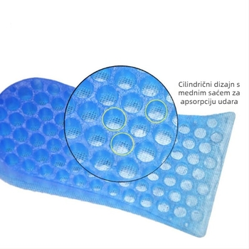 Silikonski nevidljivi ulošak za povećanje visine, unisex, potpora pete