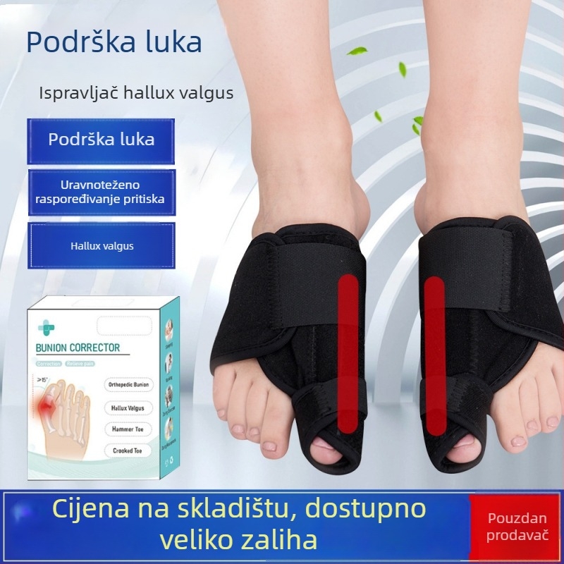 Ortoza Hallux valgus za dnevnu i noćnu upotrebu — Jun Laikang, model 343 ortoza, korektor deformacije prsta