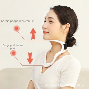 Ortaza za vrat s trakcionom – Shu Jie, PP materijal, model 01, prilagodljivo, 1 godina jamstva