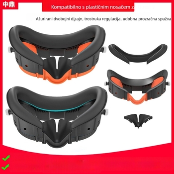 Držač spužve od plastike 3. generacije za Meta Quest 3, silikon konstrukcija, vulkanizirano oblikovanje