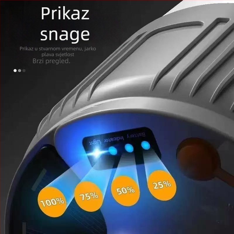 Solarna punjiva LED žarulja s daljinskim upravljačem, E14 utičnica, IP44, 50 lm, ugrađena litijska baterija