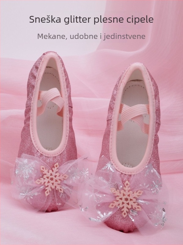 Aizoi plesne cipele za djevojčice – kožna potplata