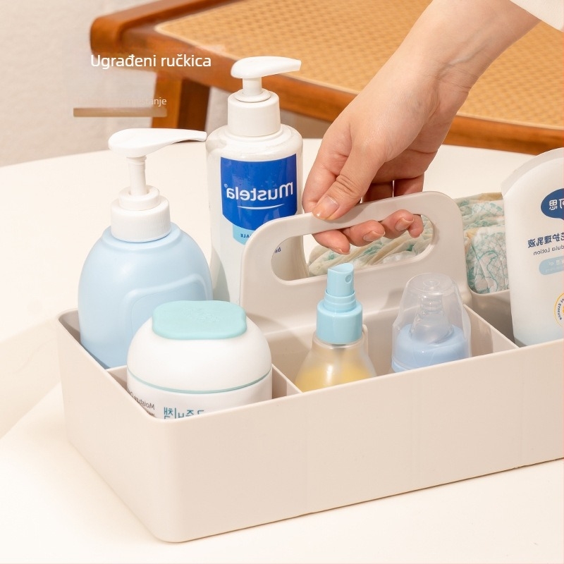 Kutija za pohranu pelena za bebu - PET plastični stolni organizator, Original good 38011446, dnevni boravak, moderan minimalistički stil