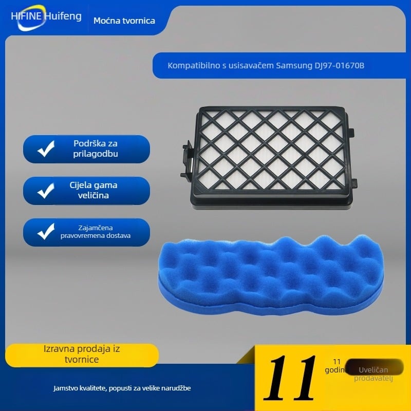 Dodatna oprema za usisavač DJ97-01670B: pamucni filtar SC8810/SC8813 i filter SC8800
