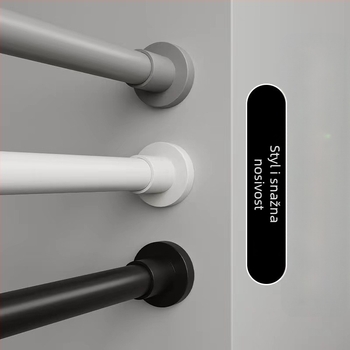 Metalna šipka za odjeću za spavaću sobu – moderan minimalistički stil, za vješanje odjeće, lansirana zimi 2017