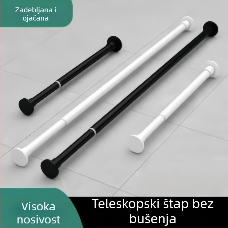 Metalna šipka za odjeću za spavaću sobu – moderan minimalistički stil, za vješanje odjeće, lansirana zimi 2017