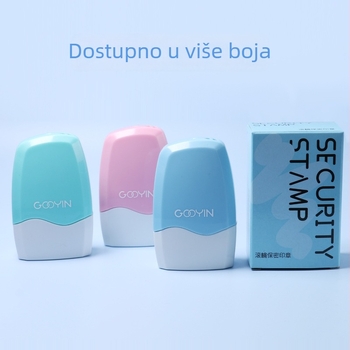 Pečat 005, 60×37×30 mm, plastika, cilindričan