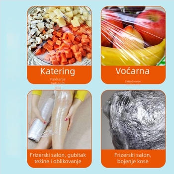 Baked Fun rezač za plastičnu foliju s skrivenim kliznim nožem, PP, u kutiji, -60°C do 140°C, kućna uporaba