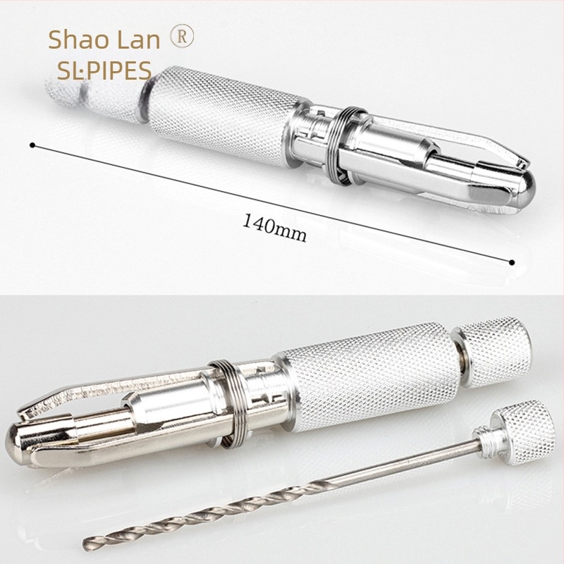 Čistač ugljika za lulu s podesivim škrabom za upaljač, igla s bušilicom, 6 oštrica