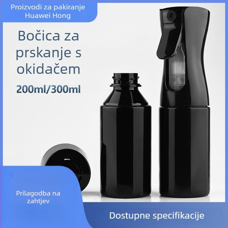 Prilagodljiva PET boca za raspršivanje s kontinuiranim prskanjem i visokotlačnom atomizacijom, za kozmetiku i zalijevanje biljaka, s prilagodljivim logom