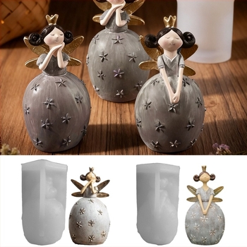 Silicone kalup za tortu – nepravilnog oblika, ručna izrada, DIY, dizajn šumska vila djevojka