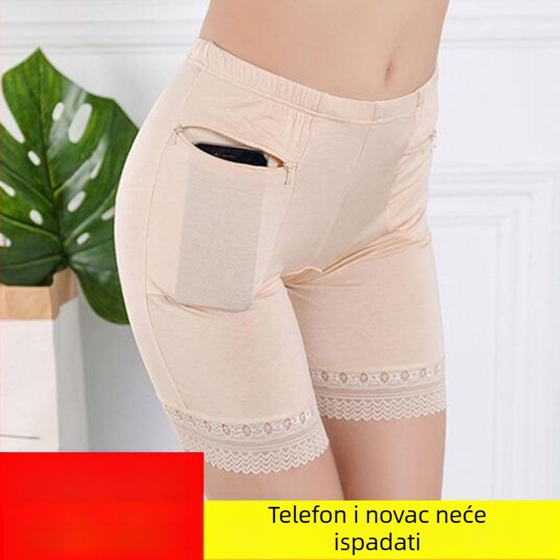 Leggings od Modala i Viskoze, tanke i prozračne, ravni kroj, uska prilagodba (Modal 50-70%, Viskoza 50-70%)