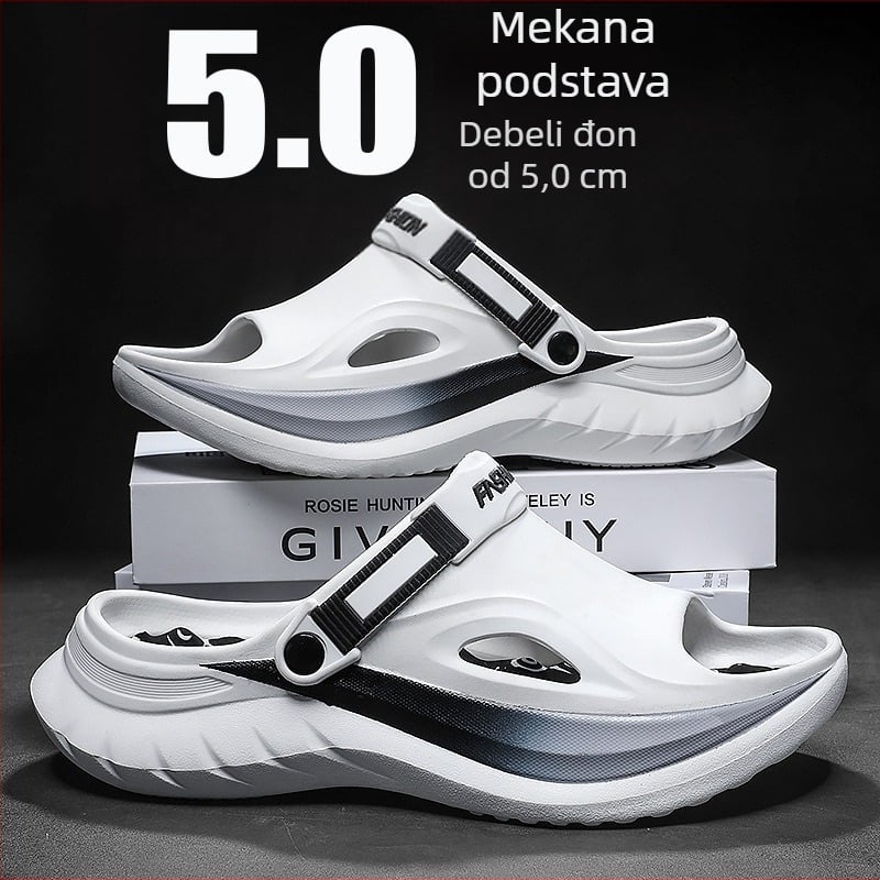 Muške EVA sandale, Casual, Ljeto 2025, protuklizne i otporne na habanje, EVA gornji dio i EVA potplat, dobna skupina 18–40