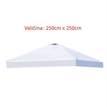 Gornji plat kišnog sjenica s četiri noge za vanjski štand šator, tkanina sjenila i vodootporna zaštita