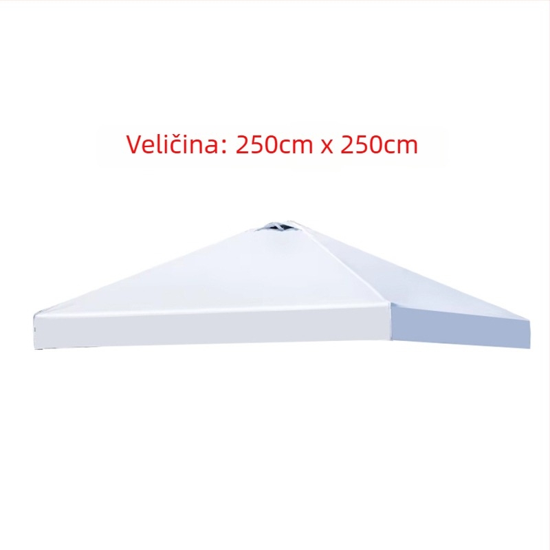 Gornji plat kišnog sjenica s četiri noge za vanjski štand šator, tkanina sjenila i vodootporna zaštita