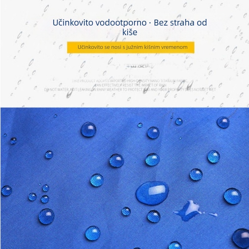 Gornji plat kišnog sjenica s četiri noge za vanjski štand šator, tkanina sjenila i vodootporna zaštita