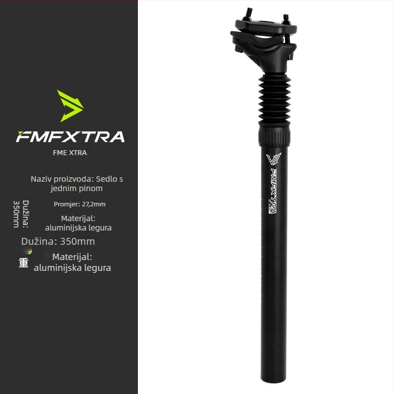 FMFXTRA Tija za sjedalo s apsorpcijom udara za planinske bicikle | Materijal: aluminijeva legura; Šifra proizvoda: 501; Unisex