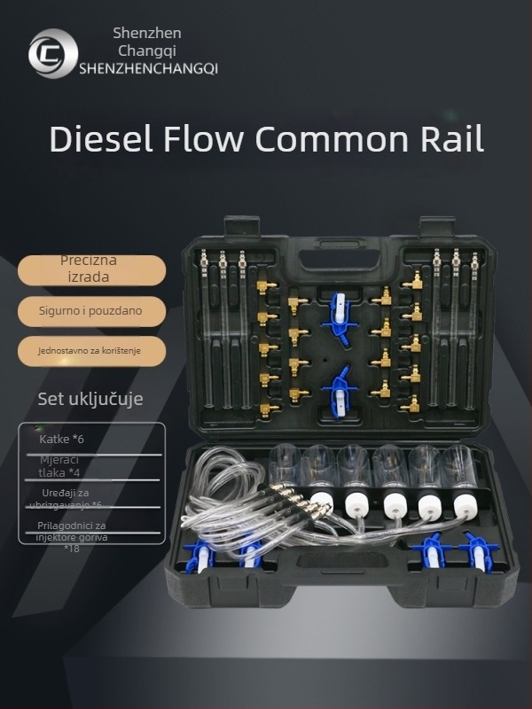 Diesel Common Rail detektor povratnog ulja i alat za ispitivanje injektora