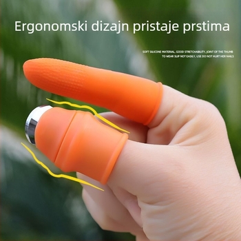 Višefunkcijski nož za palac s zaštitnim prstima za oljuštivanje češnjaka i berbu povrća