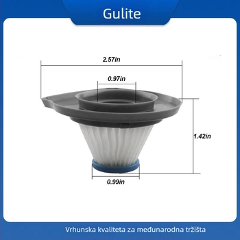 Filter usisavača za Black and Decker HLVCF10, Gulite, 110-250V, 120W, ručno upravljanje