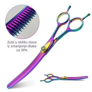 Škare za njegu psa, nehrđajući čelik, marka Consult