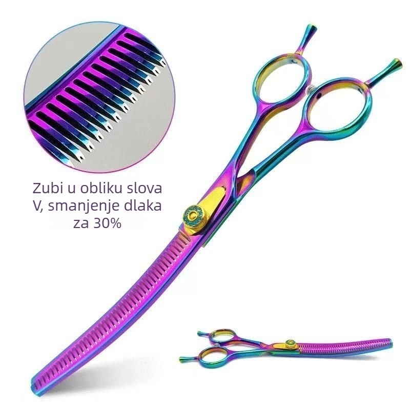 Škare za njegu psa, nehrđajući čelik, marka Consult