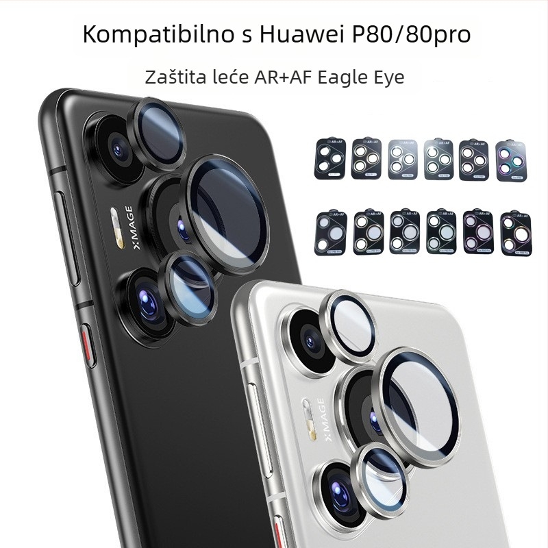 Huawei Pura80Pro Zaštitni film za stražnju kameru - kaljeno staklo, AR anti-refleks, anti otisci prstiju, otpornost na padove, HD