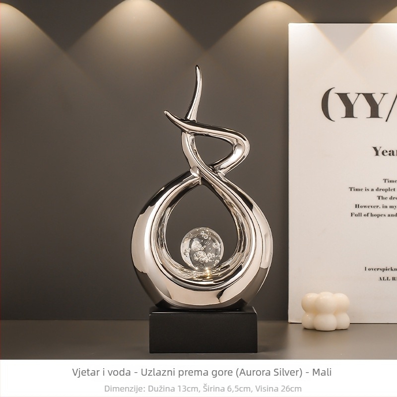 Keramička ukrasna figura u modernom minimalističkom stilu, marka Mevis