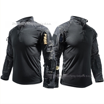 Wind Vojna trening maskirna uniforma, pamuk-mješavina tkanina, odvod vlage, kamuflažni uzorak, ljeto–proljeće, odrasli muškarci