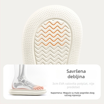Dječje pamučne papuče - crtani uzorak, gornji dio od tkanine, EVA potplat, slip-on, za dob 1-12 godina