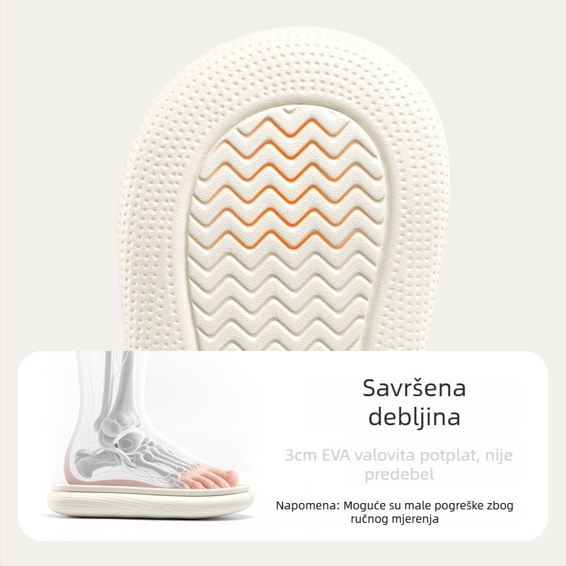 Dječje pamučne papuče - crtani uzorak, gornji dio od tkanine, EVA potplat, slip-on, za dob 1-12 godina