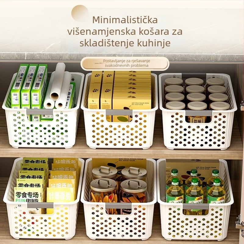 Skladišna korpa, velikog kapaciteta, plastična, model A98, japanski stil (Materijal: plastika; Model: A98; Stil: japanski; Kategorija: skladišna korpa; Godina izlaska: 2024)