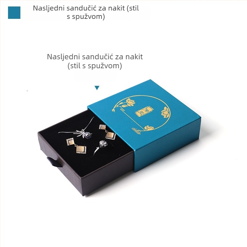 Kutija za narukvice s ladicom – nasljedni stil, ambalaža za dodatke | Materijal: kompozitni materijal | Vrsta: kutija za nakit | Svrha: pakiranje dodataka | Brand: Artisan