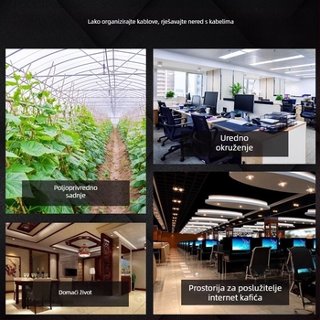 Sedlovni držač za kabelske vezice, CHKL STM-1/2/2S, Plastika