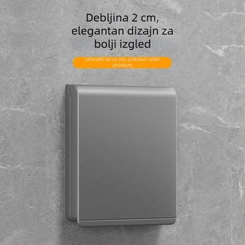 86-typ ultra-tanki kupaonski vodootporni poklop za prekidače i utičnice, ljepilo za montažu, PC kućište (Ouben)