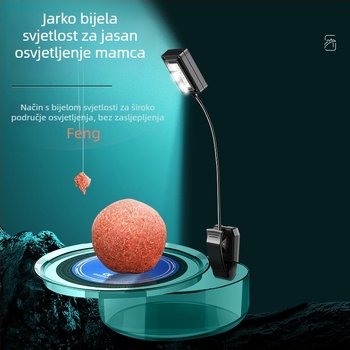 LED lampica za mamce s indukcijskim hranjenjem za noćni ribolov – punjiva, ABS kućište