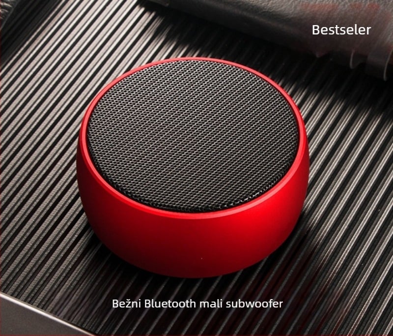 Bluetooth 5.0 prenosni zvučnik 5W, ugrađena baterija 300–500mAh, IPX5 vodootporan, Bluetooth 5.0, frekvencijski raspon 60 Hz–15 kHz