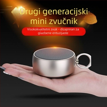 Šahovski Bluetooth zvučnik – kompaktni bežični, Bluetooth 5.0, ugrađena baterija, IPX5, izlazna snaga 5W, frekvencijski raspon 60Hz–15kHz