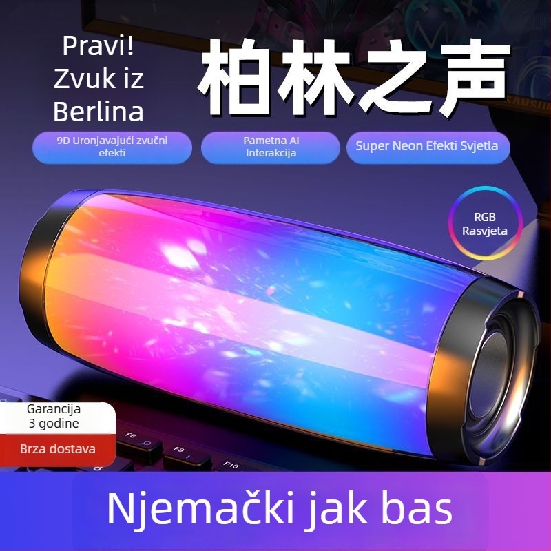 TG157 Bluetooth zvučnik — 2 zvučnika, 8W, Bluetooth 5.0, IPX4 vodootporan, ugrađena baterija 1000–1200mAh