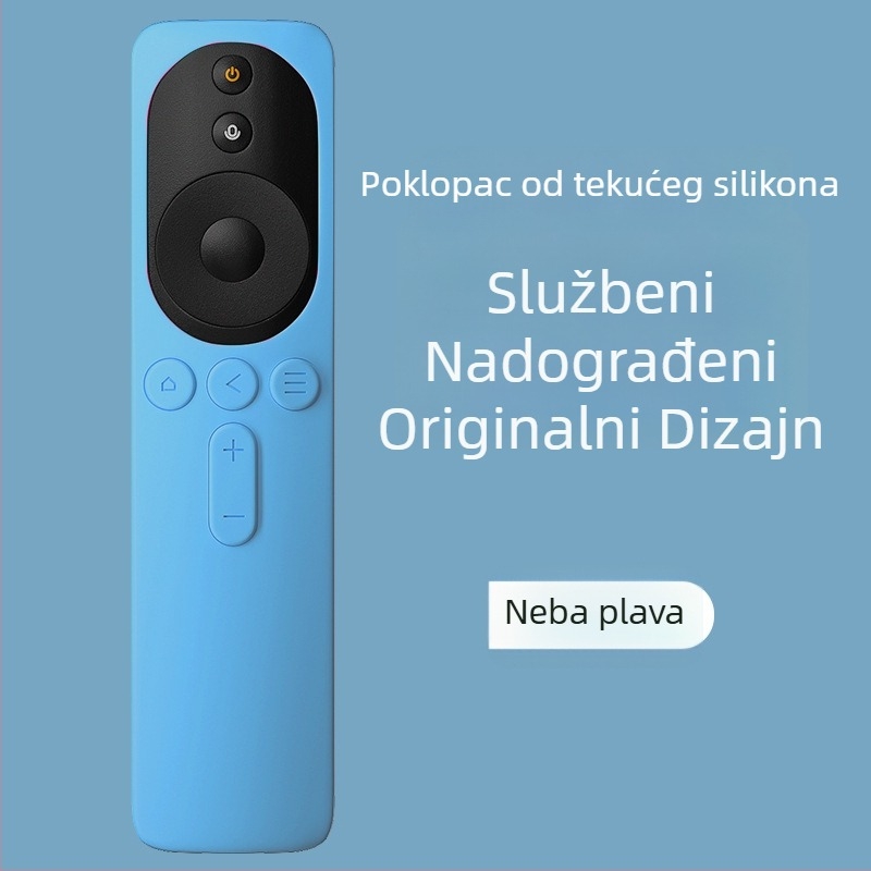 Zaštita daljinskog upravljača za Xiaomi TV – silikon, modernog minimalističkog stila, kompatibilna s 4 generacije Mi TV daljinskih upravljača