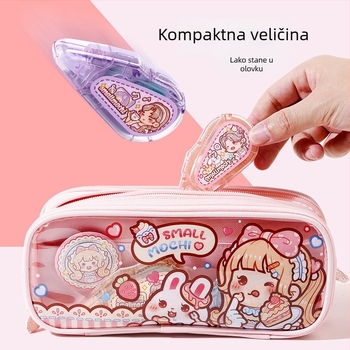 Small Potato ljepilo s točkicama za dnevnik, velik kapacitet, viskoznost visoka, bez mrlja, plastika, crtani stil